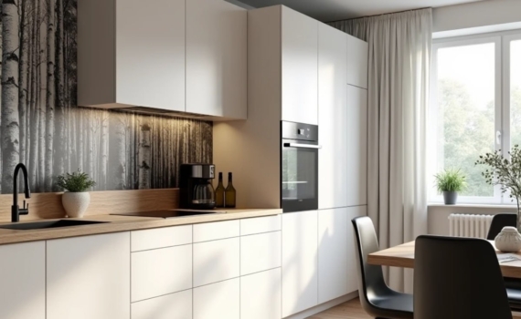 Шторы плиссе меняют кухню — идеальное решение не только для облагораживания пространства: тренд 2026 Шторы плиссе меняют кухню — идеальное решение не только для облагораживания пространства: тренд 2026